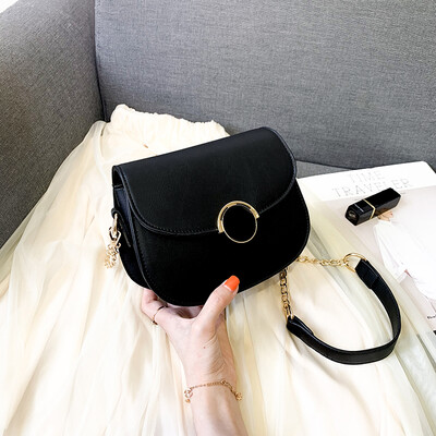 

Ins Chain Summer Saddle Bag Fashion Small&Fresh Single Shoulder Slant Bag Womens Bag