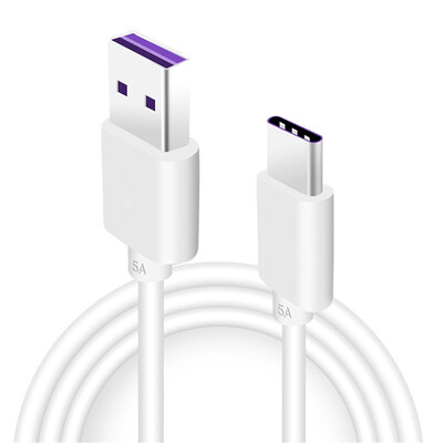 

USB Type-C 5A Fast Charging Cable for Huawei P10 P10 Plus P20 Lite P20