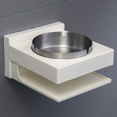 

Gobestart Ash bin wall mounted ashtray outside pub garden office smoking box tray cigaret