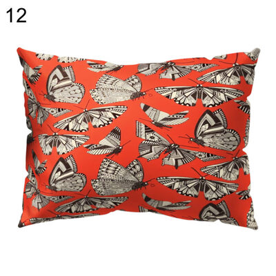 

Love Cat Butterfly Tower Pillow Case Cushion Cover Sofa Bed Car Cafe Hotel Decor