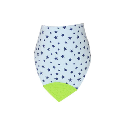 

Baby Bibs with Teether Soother Toy Cotton Burp Cloths Saliva Towel Bib & Burp Cloths Accessories