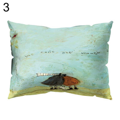 

Elephant Tree Romantic Lighthouse Island Pillow Case Sofa Cushion Cover Bedding