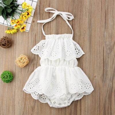 

Newborn Toddler Baby Girl Romper Jumpsuit Bodysuit Infant Clothes Outfit Sunsuit