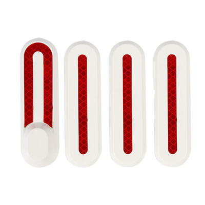 

4pcs Scooter Front Rear Wheel Tyre Cover Hubs Protective Shell Case Sticker
