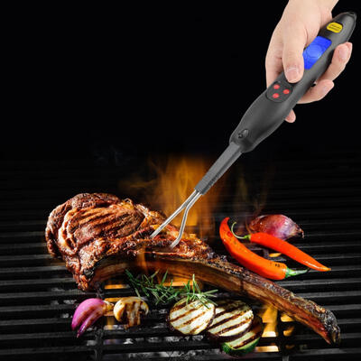 

Greensen 1Pc Instant Reading Digital BBQ Meat Thermometer Fork Kitchen Food Temperature Measuring