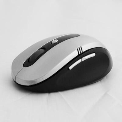 

6D Wireless Mouse With Nano Receiver 1600 DPI Optical Mouse For PC Laptop Mac Macbook Pro Office Home