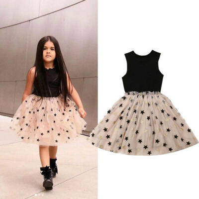 

Lovely Kid Baby Girl Formal Party Dress Tulle Lace Tutu Princess Wedding Clothes