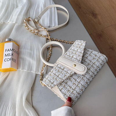 

Internet celebrity bag 100 foreign air handbag woman 2019 new fashion single shoulder bag small fresh oblique satchel bag