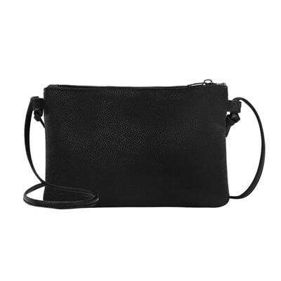 

Women Clutch Soft Solid Leather Mini Messenger Bag Crossbody Shoulder Bags
