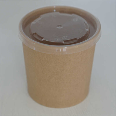 

HOUHILL cowhide soup bucket 500 sets soup cups soup small 10042