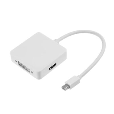 

Mini DP DisplayPort to HDMI DVI VGA Adapter Converter Cable for MacBook Pro