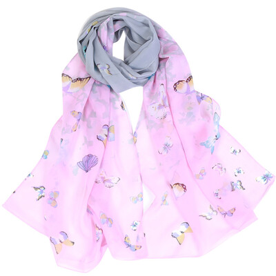 

Gobestart Fashion Women Soild Dot Printing Long Soft Wrap Scarf Ladies Shawl Scarves