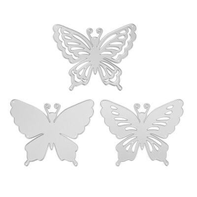 

3pcs Butterfly Metal Cutting Dies Set Embossing Stencils DIY Craft Stamp