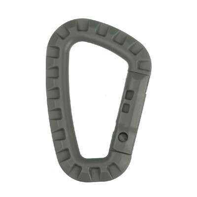 

1pcs Tactic Carabiners Clip Backpack Hanging D Shape Buckle Keychain Ring Locking Gear for Camping Hiking Fishing