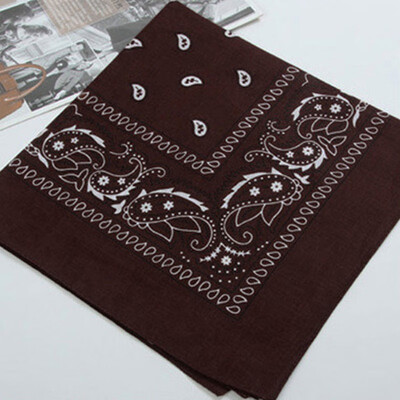 

Unisex Vintage Handkerchief Sports Print Headscarf Lace Women Men Head Wrap Neck Scarf Wristband 14 Colors