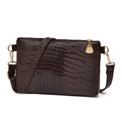 

Tailored Women Fashion Handbag Crocodile Pattern Shoulder Bag Small Tote Ladies Purse