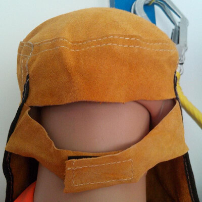 

Factory direct pure cowhide double-glazed electric welding mask to prevent spark splashing hood heat insulation high temperature m