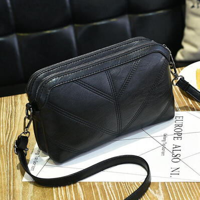 

2018 High Quality Leather Women Handbag Luxury Messenger Bag Soft pu Leather Fashion Ladies Crossbody Bags Female Bolsas