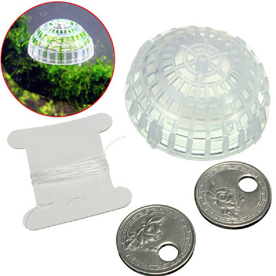 

Aquarium Mineral Nature Water Live Plant Plastic Moss Ball Fish Tank Shrimp Decor