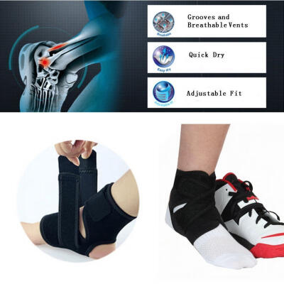 

2018 New Fashion Adjustable Sports Compression Elastic Ankle Brace Support Stabilizer Foot Wrap