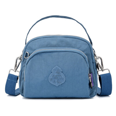 

Waterproof nylon bags for ladies with inclined bags&light canvas bags for multi-storey leisure tourism