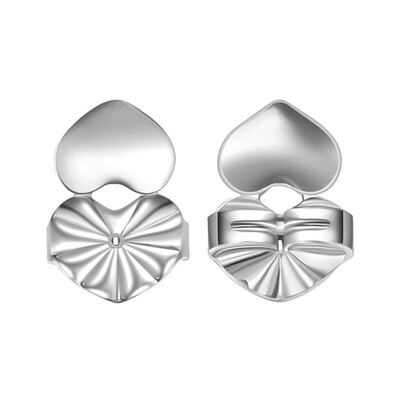 

Earrings in Silver&Gold Heart Stud Earrings Mothers Day Mothers Day Valentines Gift for Girls&Women