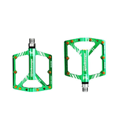 

BIKEIN PRO 2pcs Mountain Bike Anti-skid Foot Pedal Ultralight Bearing Aluminum Alloy Multi-Colors Treadle Accessories of Bicycle