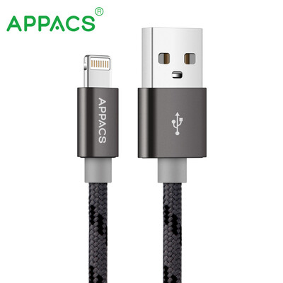 

APPACS usb cable for iphone cable Xs max Xr X 8 7 6 plus 6s 5 s plus ipad mini fast charging cables mobile phone charger cord data