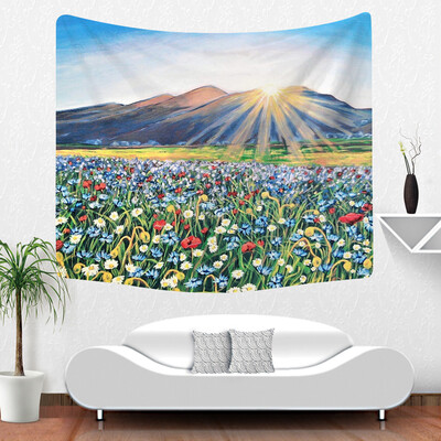 

Toponeto Colorful Print Tapestry Art Room Wall Hanging Tapestry Art Nature Home Decor