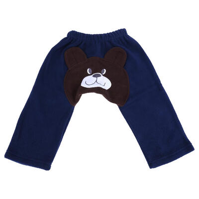 

Baby Cartoon Pattern Polar Fleece Winter Thicken Warm Boys Girls PP Pants