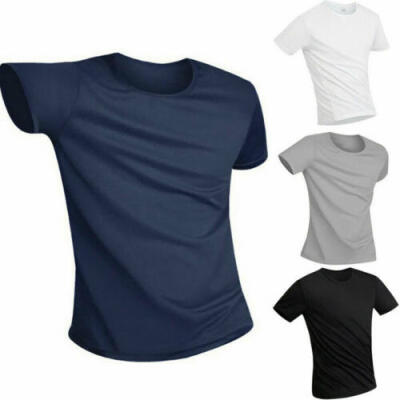 

Women Quick Dry Men Unisex Gym Sports Running T Shirt Fitness Workout Top Shirts