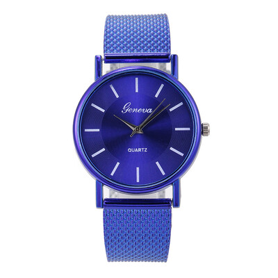 

New Luxury Women Geneva Simple Watches Female Clock Quartz Wristwatch Fashion Ladies Wrist Watch reloj mujer relogio feminino