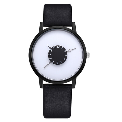 

Womens Watches Minimalism Dial Business Style Unisex Ladies Watch Quartz Wristwatch For Women Casual Dress Couple Clock
