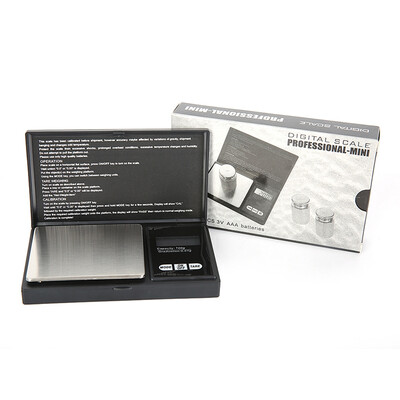 

Small Pocket Digital Jewelry Scale Weight 100g x 001g Balance LCD Electronic US
