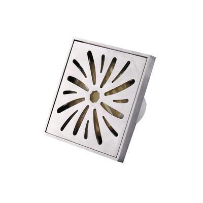 

JIUO JOMOO floor drain deodorant stainless steel floor drain 304 thickening deodorant core bathroom washing machine sewer floor drain cover 92196-7B-1