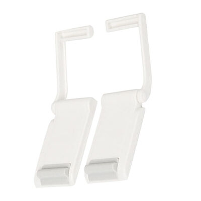 

2Pcsset Adjustable Plastic Magnetic Paper Holder Kitchen Bathroom Tissue Towel Rack