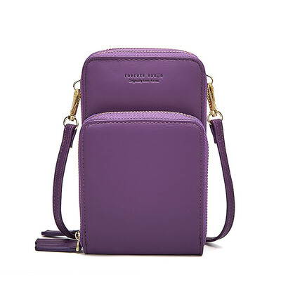 

Diagonal mobile phone bag