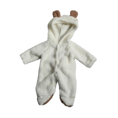 

Cute Winter Warm Long Sleeve Coral Fleece Infant Baby Romper Cartoon Jumpsuit Kids Cotton Clothes K08