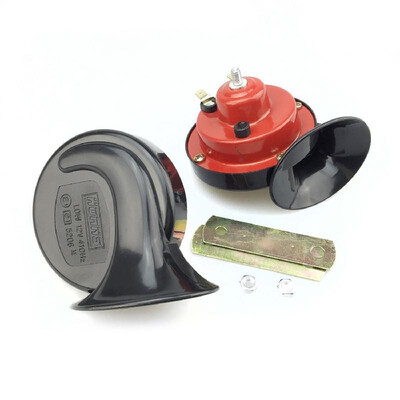 

Reverse Horn Dual-Tone Electronic Snail Back-up Alarm for Electric Vehicles Motorcycles Bicycles Small Cars 110dB 510hz410hz 12V