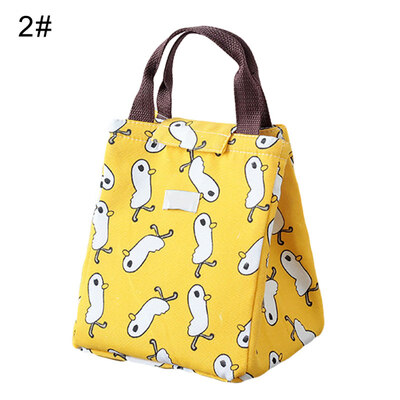 

Portable Thermal Insulated Student Lunch Box Cooler Picnic Handbag Storage Pouch