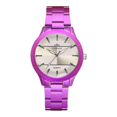 

Womens Watches Multiple Colour Dial Ladies Fashion Quartz Movement Wristwatch Business Alloy Strap Clock Zegarki Damskie