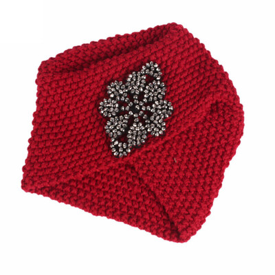 

Tailored Women Ladies Winter Knitting Hat Turban Brim Hat Cap Pile Cap BG