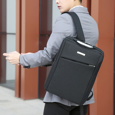 

Simple Mens Backpack Computer Shoulder Bag Mens Fashion Youth Travel Students schoolbag Korean version can be customized