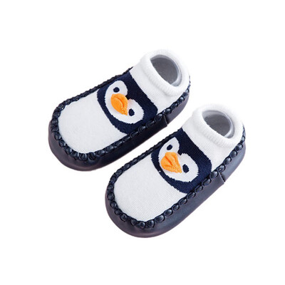 

Fashion Baby Socks With Rubber Soles Infant Socks Newborn Autumn Winter Children Floor Socks Shoes Anti Slip Soft Sole