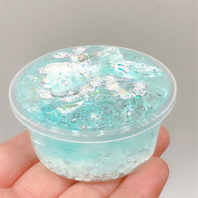 

〖Follure〗Mermaid Tail Mud Squishies Mixing Cloud Slime Putty Scented Stress Kids Clay Toy