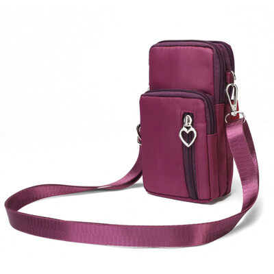 

Chic Women Waterproof Armband Wallet Coin Purse Phone Key Crossbody Shoulder Bag