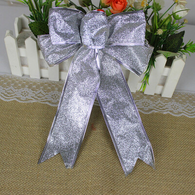 

〖Follure〗Romantic Rosette Hanging Charm Ribbon Party Decoration Christmas Tree Ornament