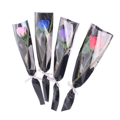 

Lovely Soap Roses Flowers Cute Bear ValentineS Day Festival DIY Romantic Bath Girlfriend Birthday Gift