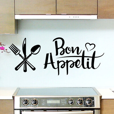 

〖Follure〗Bon Appetit Removable Art Vinyl Mural Home Room Decor Wall Stickers