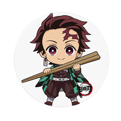 

Bowinr Demon Slayer Kimetsu No Yaiba Brooch Japanese Anime Brooches Pins For Clothes Bags Caps